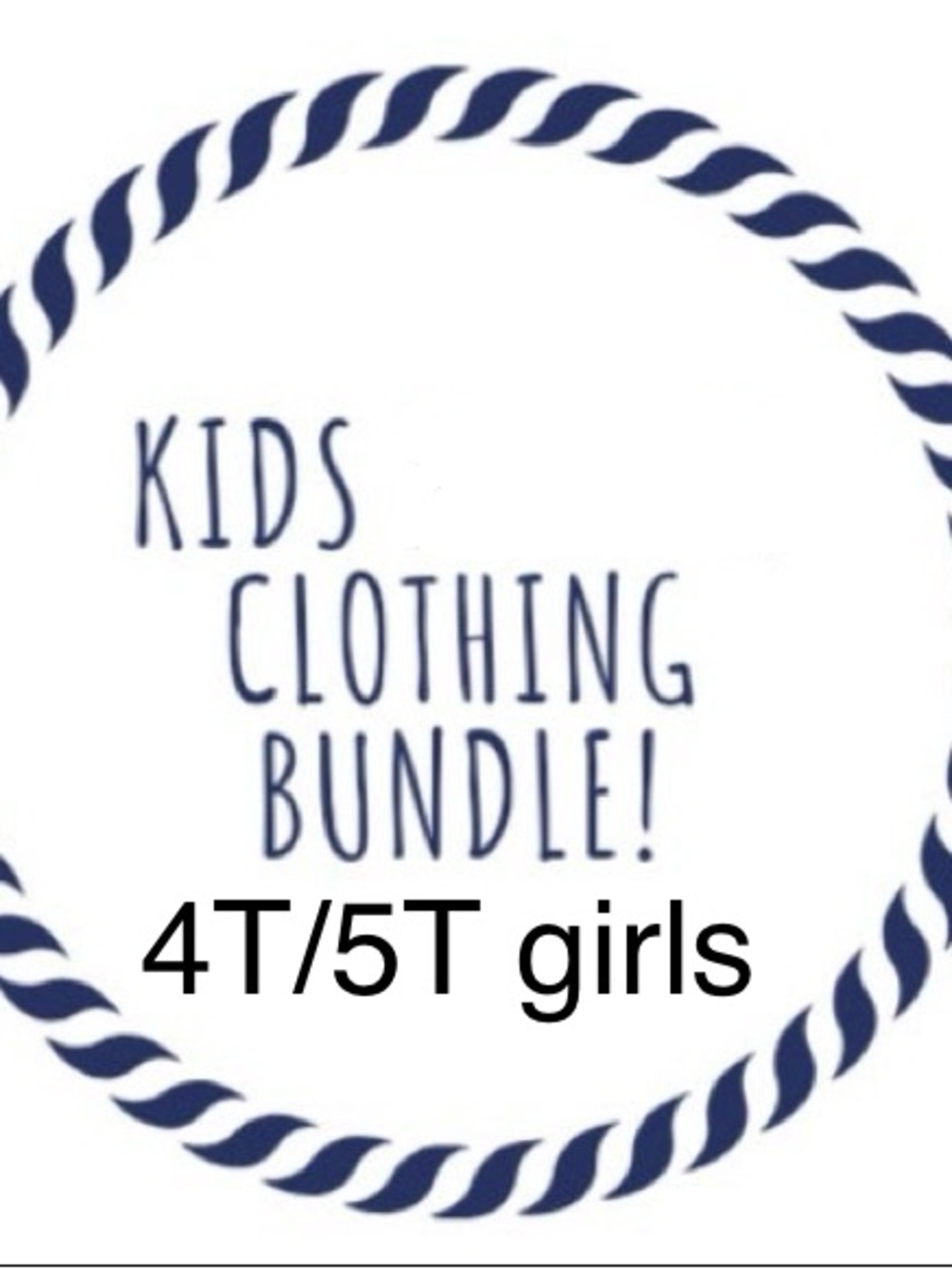 Kids Clothing Bundle 4T 5T read description